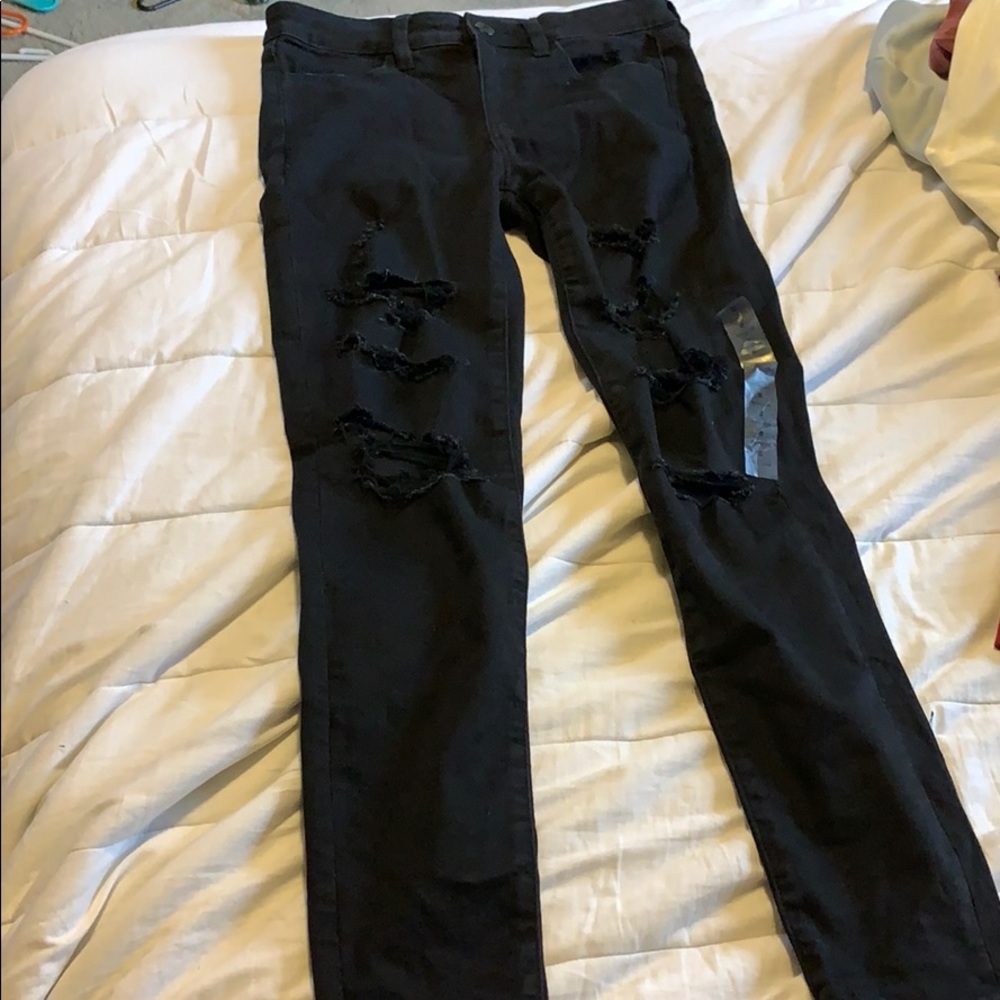 American eagle black jeans